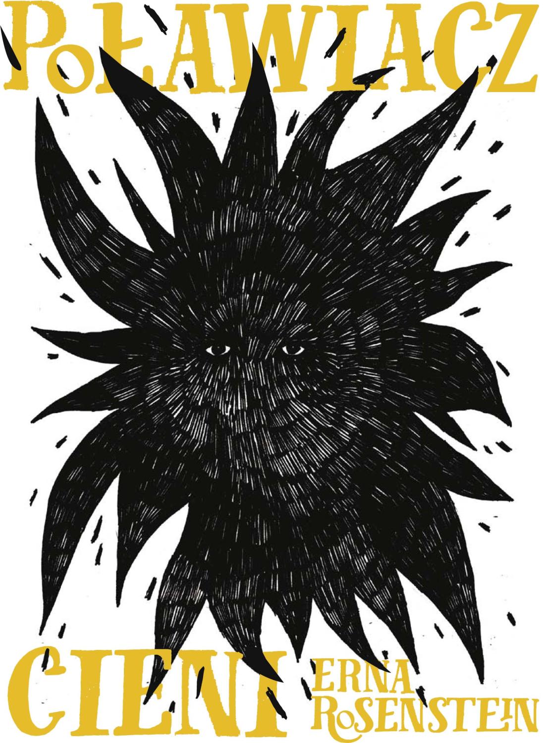 poławiacz cien, i okładka Poławiacz Cieni bajki Erny Rosentein, i okładka